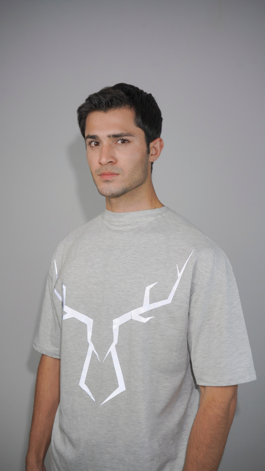 Markhor Glow – Unisex Reflective T-Shirt | Luminwears | 200 GSM Cotton Streetwear