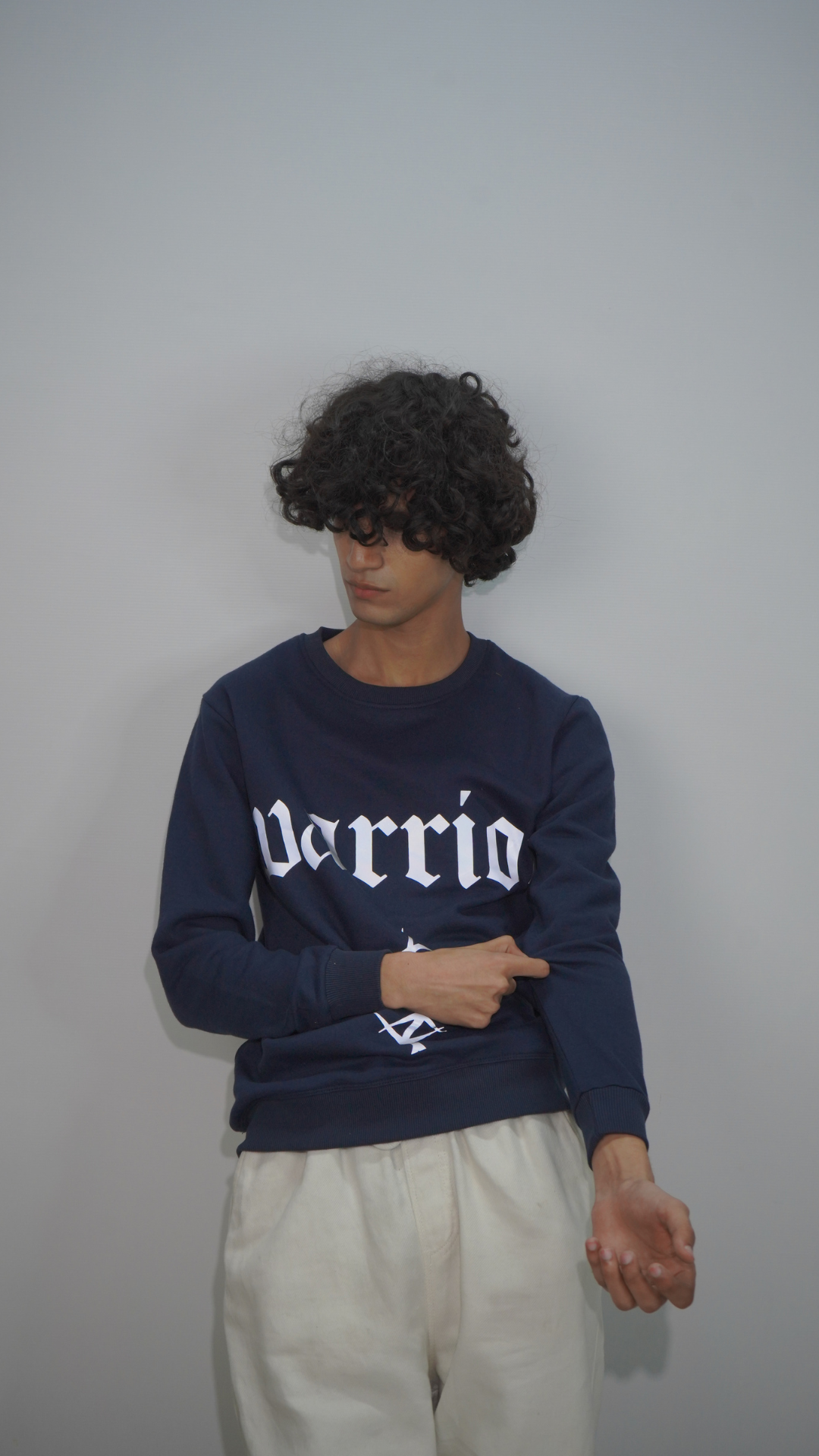 Luminwears Unisex Reflective Warrior Sweatshirt – 250 GSM Cotton Winterwear