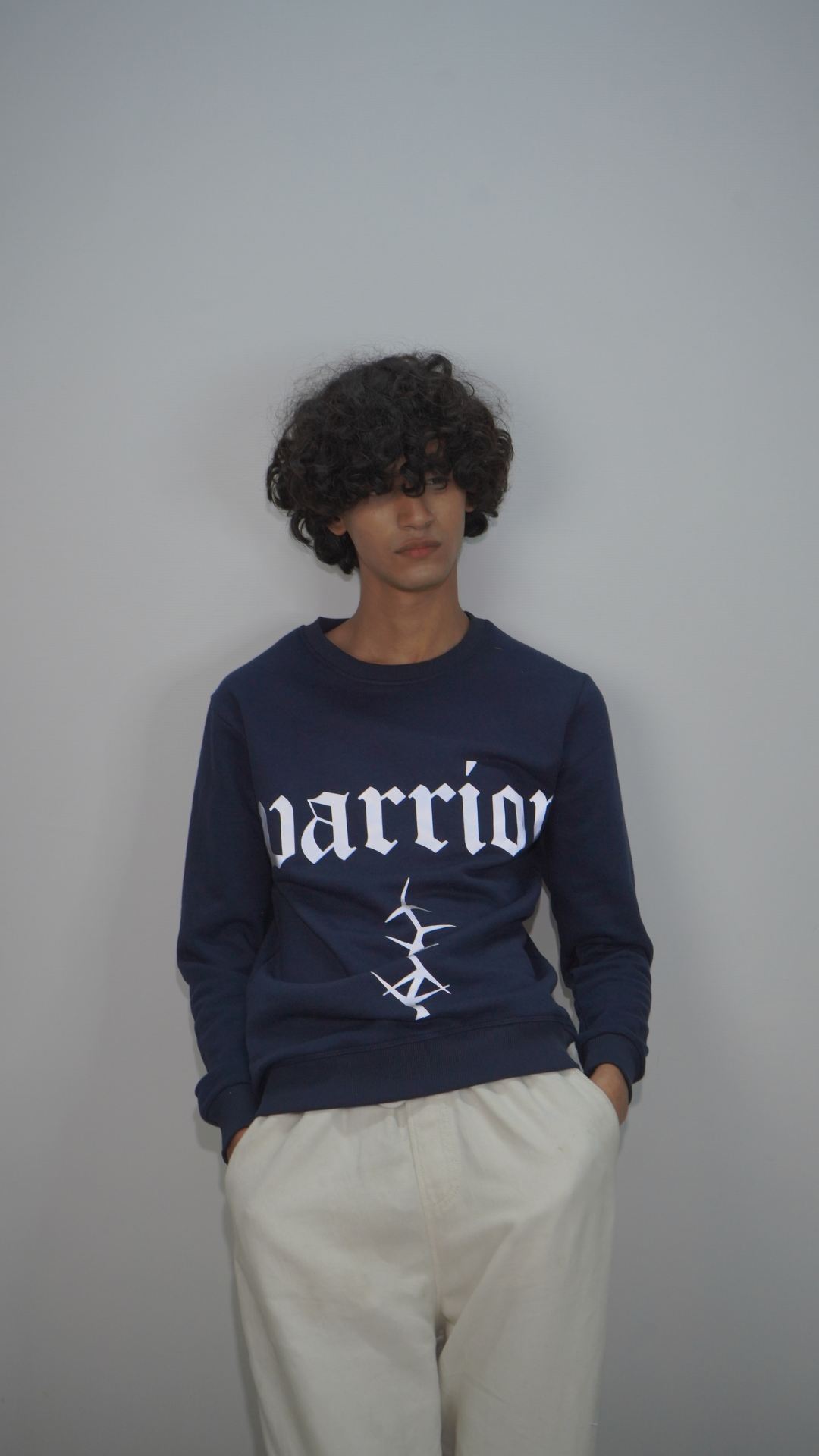 Luminwears Unisex Reflective Warrior Sweatshirt – 250 GSM Cotton Winterwear