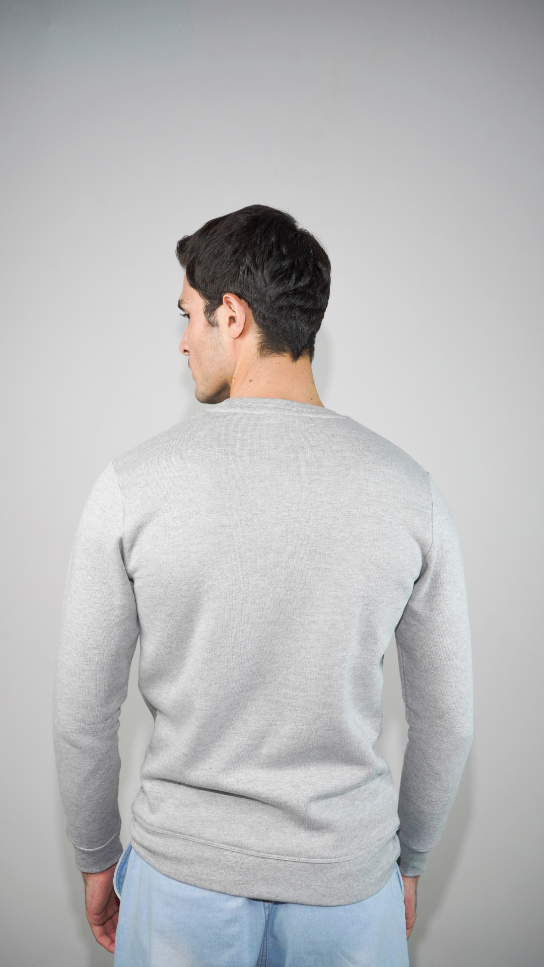 Lumenwears Fireline Reflective Sweatshirt – 250 GSM Unisex Grey Pullover